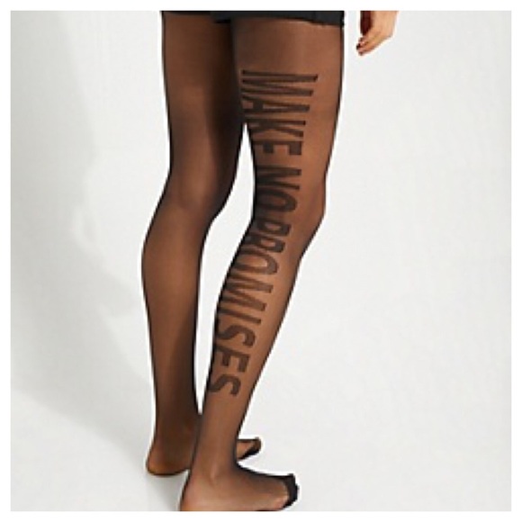 Make No Promises Tights - Picture 4 of 4